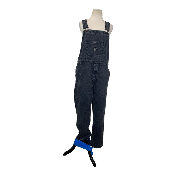 Pointer Brand black denim jean overalls size 36 waist - Picture 11 of 11